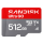 Karta pamięci Sandisk 512GB microSDXC Ultra Go UHS-I 190MB/s